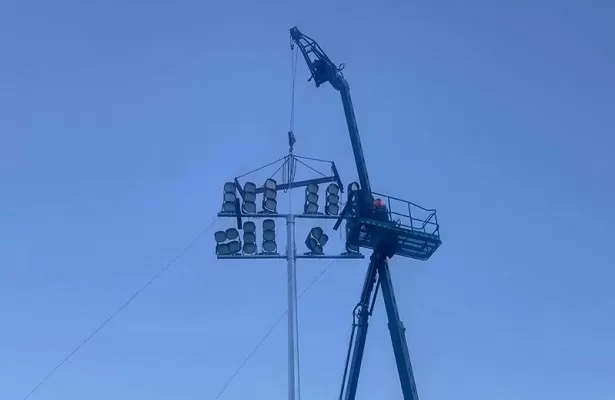 Стадион огни