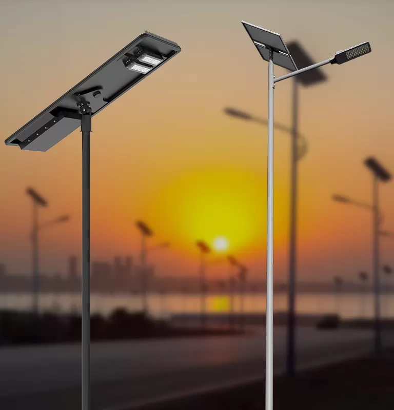 Высокая производительность LED & солнечные уличные фонари